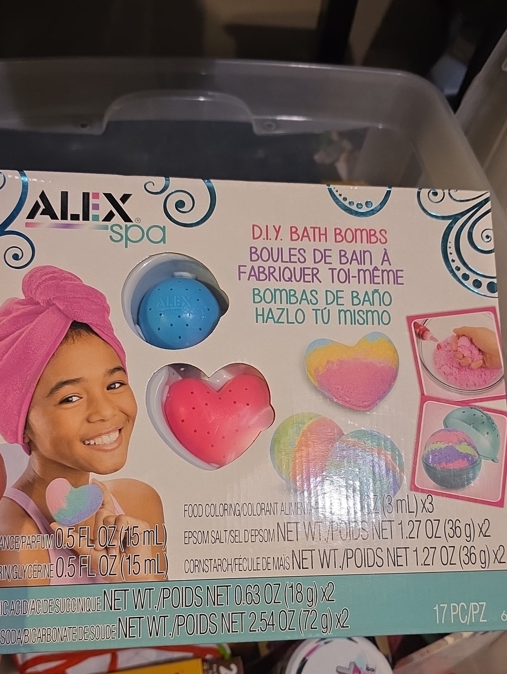 DIY Bath Bomb Kit — Pink & Blue Fun for Kids
